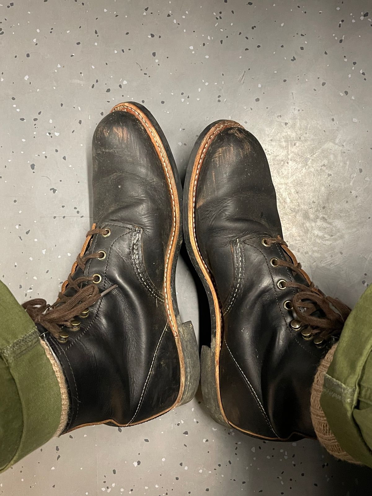 Photo by Jakob_Boots on November 1, 2025 of the Red Wing Blacksmith 3345 in S.B. Foot Black Prairie.