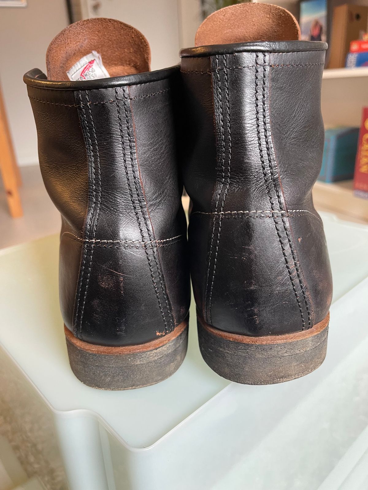 Photo by Jakob_Boots on December 4, 2025 of the Red Wing Blacksmith 3345 in S.B. Foot Black Prairie.