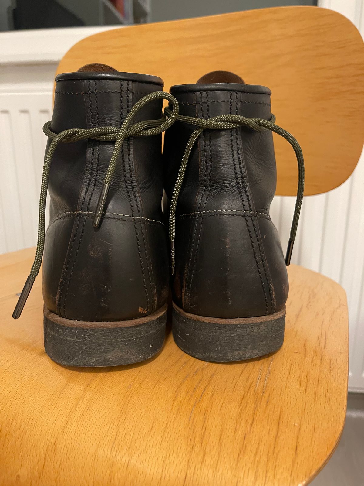 Photo by Jakob_Boots on January 29, 2026 of the Red Wing Blacksmith 3345 in S.B. Foot Black Prairie.