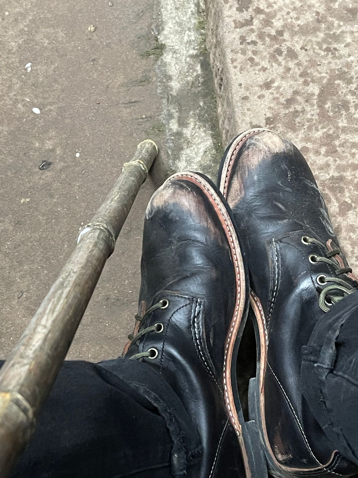 Photo by Jakob_Boots on February 2, 2026 of the Red Wing Blacksmith 3345 in S.B. Foot Black Prairie.