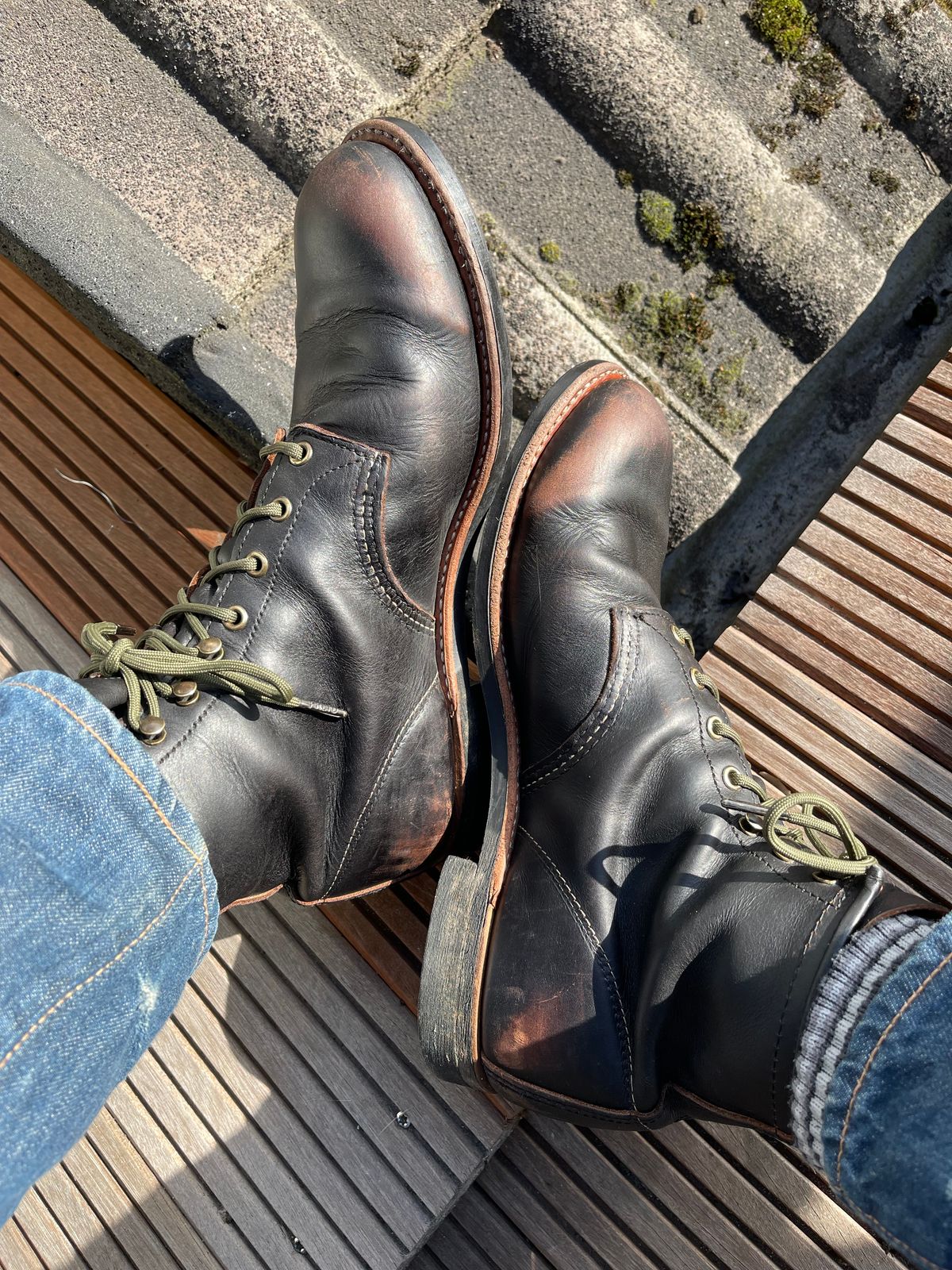 Photo by Jakob_Boots on March 3, 2026 of the Red Wing Blacksmith 3345 in S.B. Foot Black Prairie.