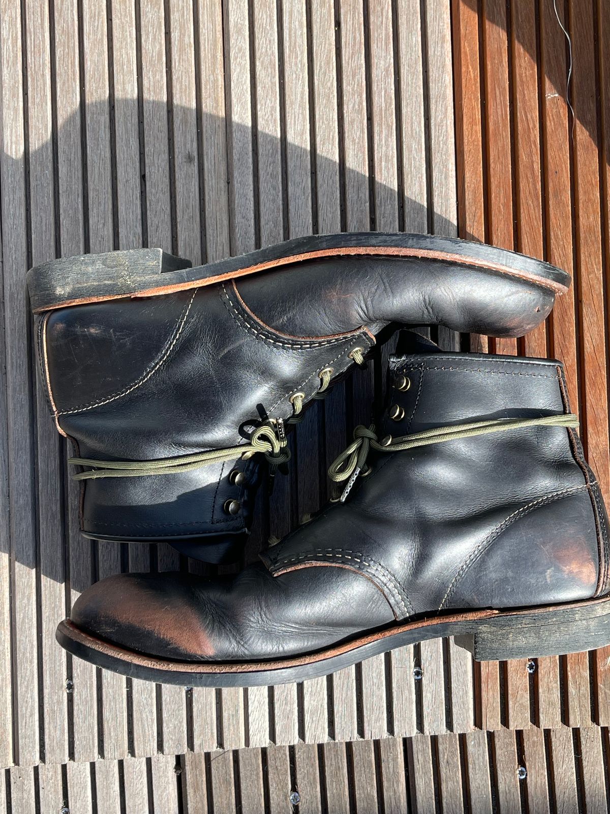 Photo by Jakob_Boots on March 3, 2026 of the Red Wing Blacksmith 3345 in S.B. Foot Black Prairie.