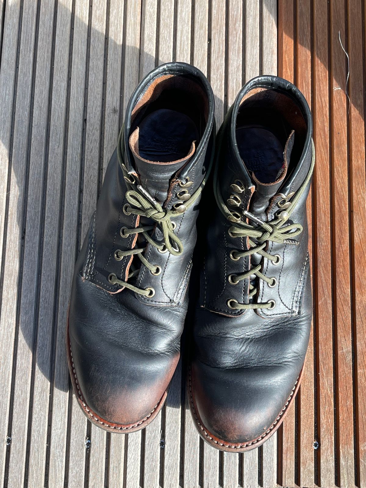 Photo by Jakob_Boots on March 3, 2026 of the Red Wing Blacksmith 3345 in S.B. Foot Black Prairie.