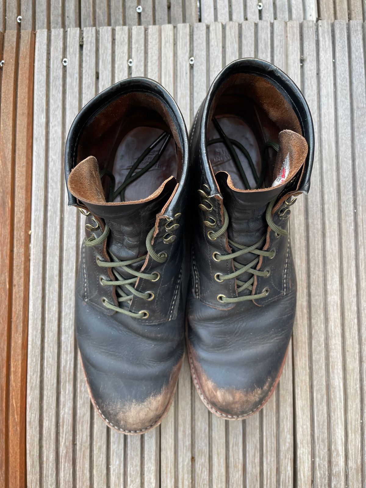 Photo by Jakob_Boots on March 31, 2026 of the Red Wing Blacksmith 3345 in S.B. Foot Black Prairie.