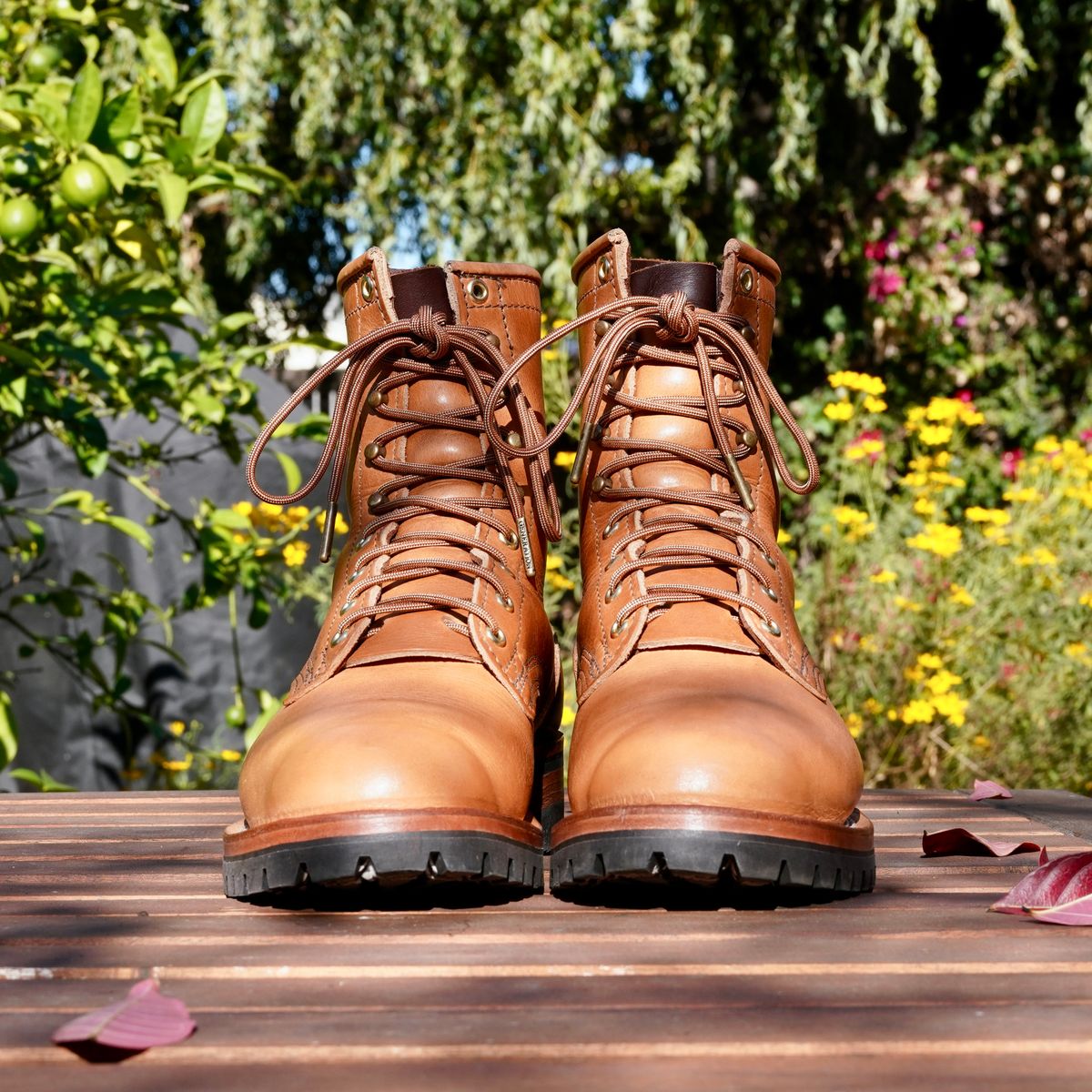 Photo by jdsw20 on November 2, 2025 of the Nicks Parkhurst V3 in Horween Light Natural Dublin.