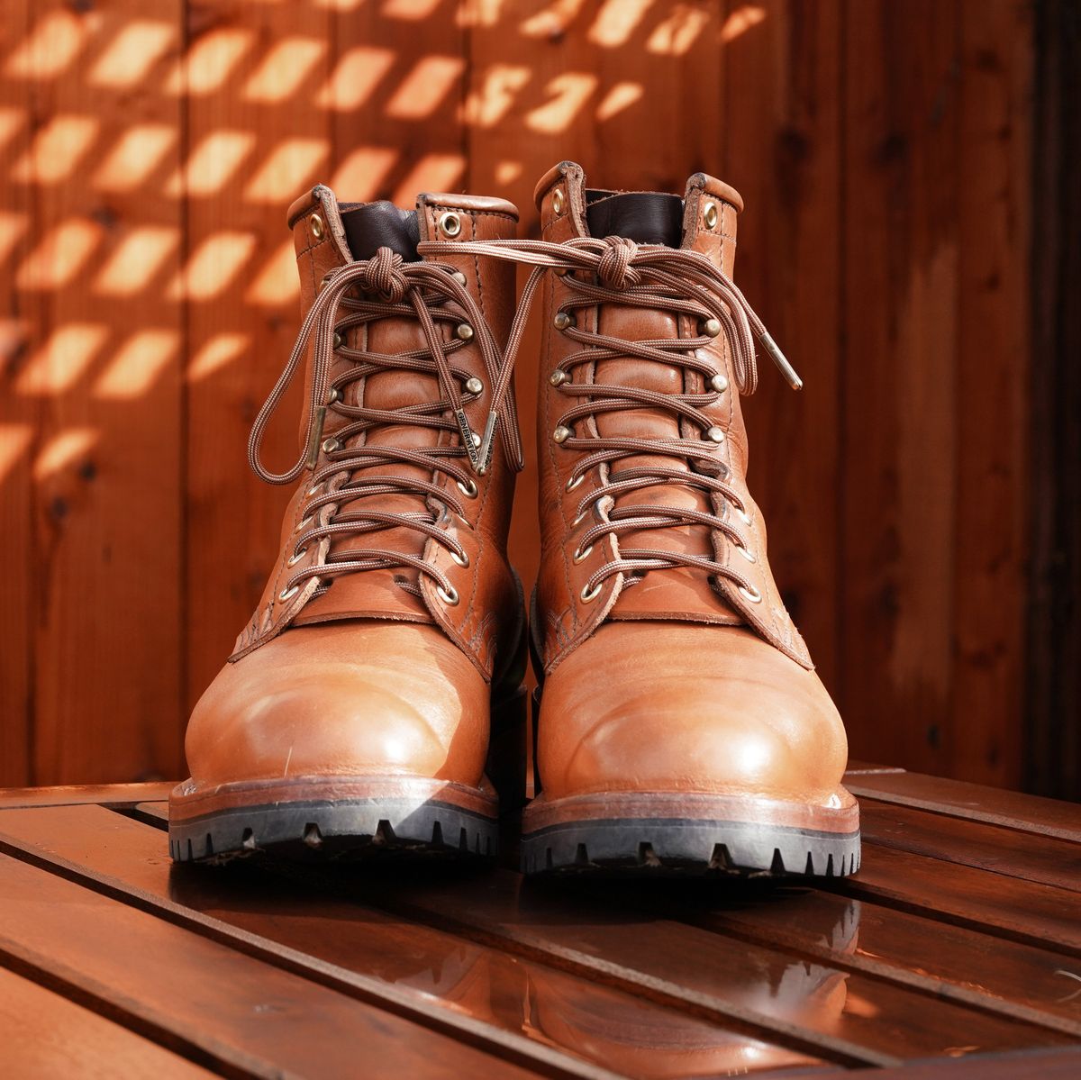 Photo by jdsw20 on January 1, 2026 of the Nicks Parkhurst V3 in Horween Light Natural Dublin.