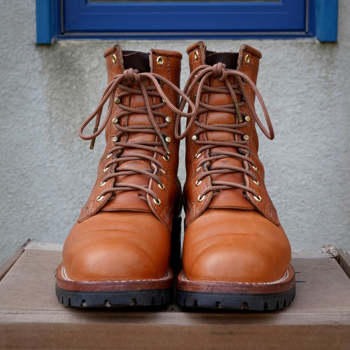 Photo by jdsw20 on February 1, 2026 of the Nicks Parkhurst V3 in Horween Light Natural Dublin.