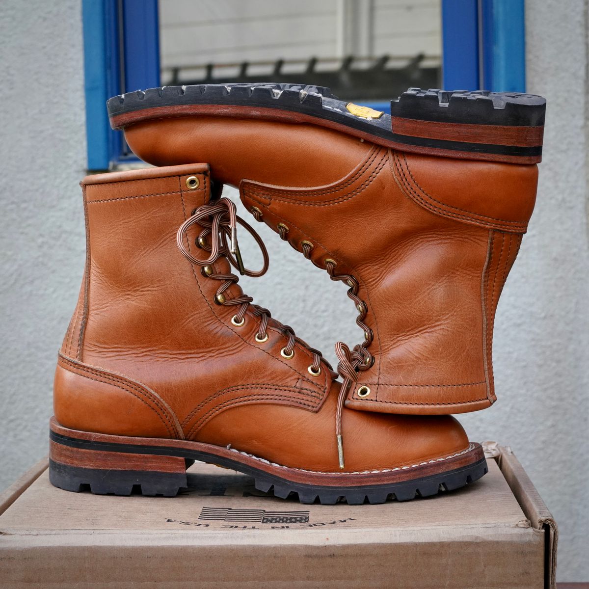 Photo by jdsw20 on February 1, 2026 of the Nicks Parkhurst V3 in Horween Light Natural Dublin.