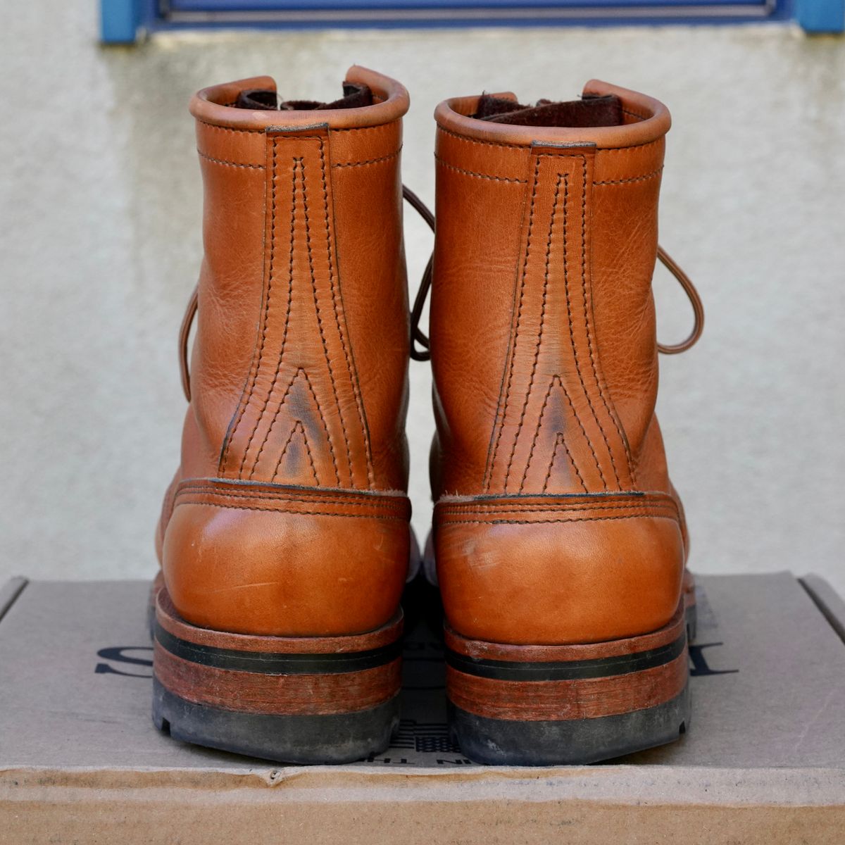 Photo by jdsw20 on March 4, 2026 of the Nicks Parkhurst V3 in Horween Light Natural Dublin.