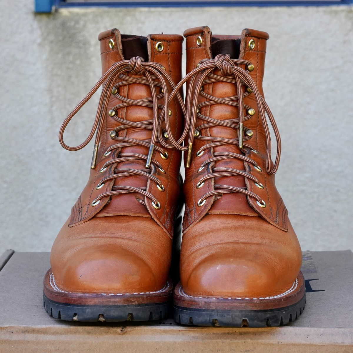 Photo by jdsw20 on March 4, 2026 of the Nicks Parkhurst V3 in Horween Light Natural Dublin.