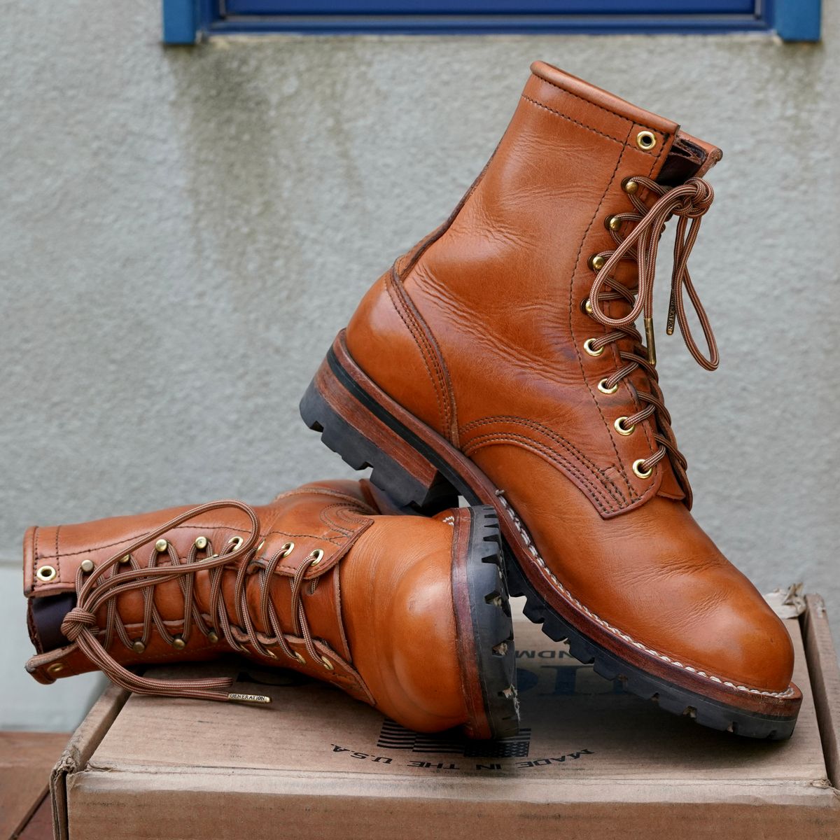 Photo by jdsw20 on April 4, 2026 of the Nicks Parkhurst V3 in Horween Light Natural Dublin.