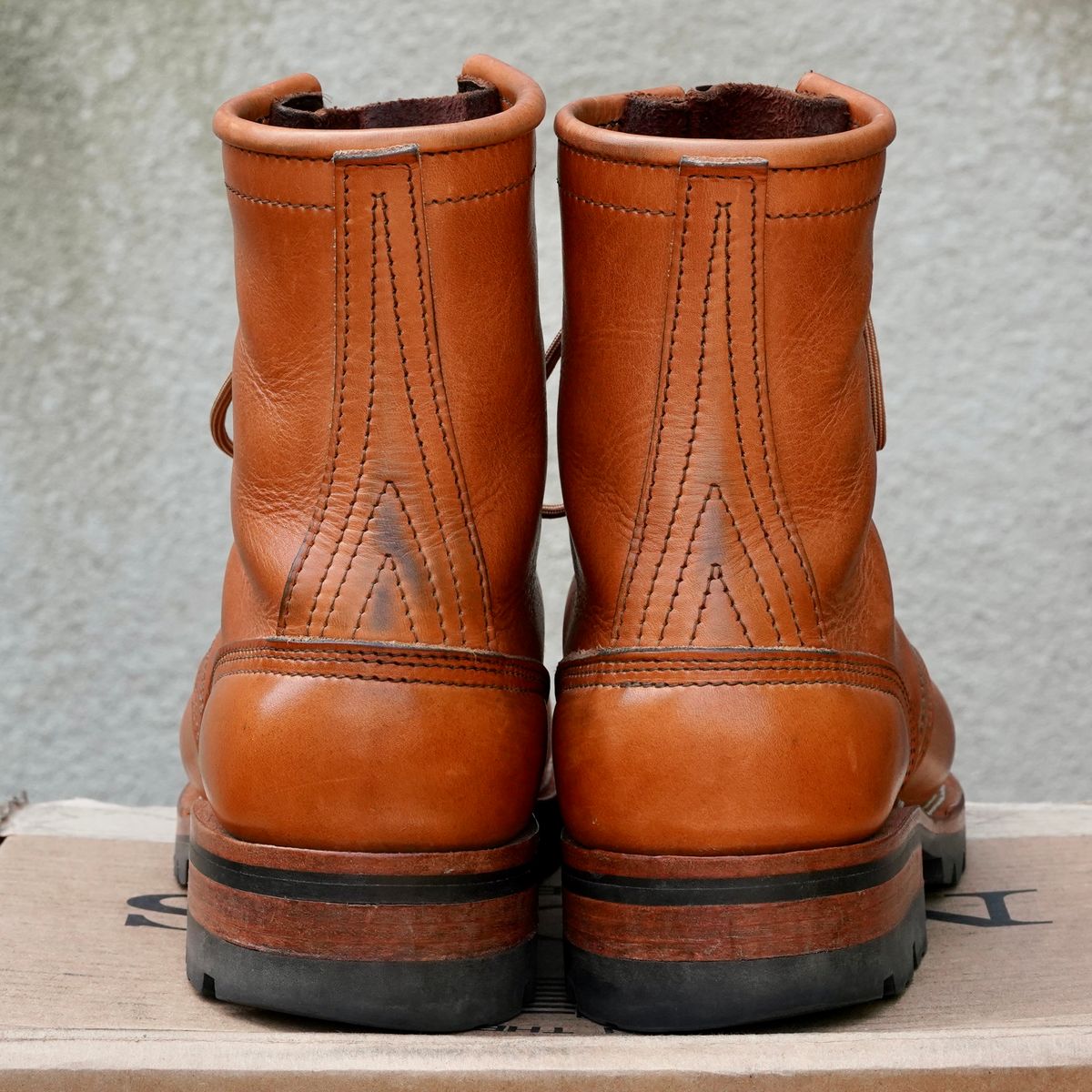 Photo by jdsw20 on April 4, 2026 of the Nicks Parkhurst V3 in Horween Light Natural Dublin.