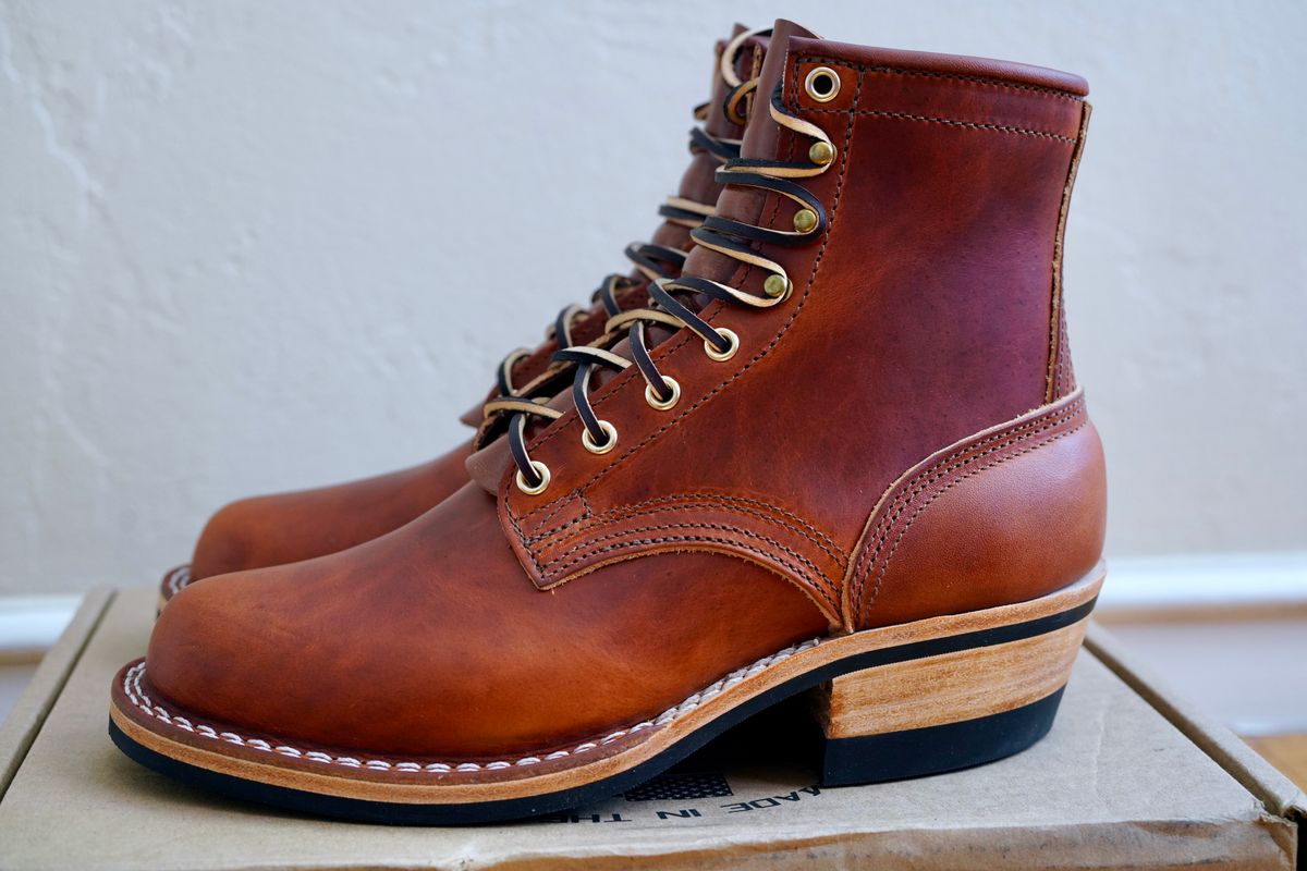 Photo by jdsw20 on October 1, 2024 of the Nicks MTO in Wickett & Craig Tan Oiled Latigo.
