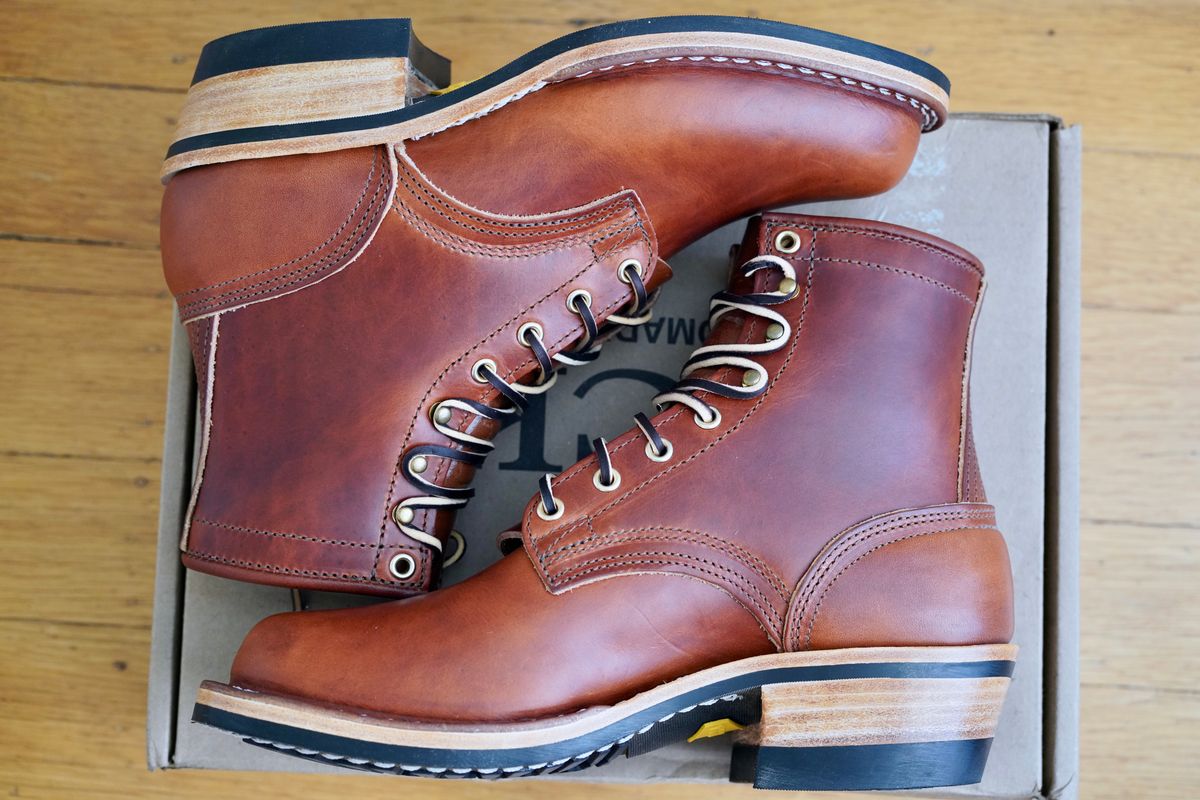 Photo by jdsw20 on October 1, 2024 of the Nicks MTO in Wickett & Craig Tan Oiled Latigo.