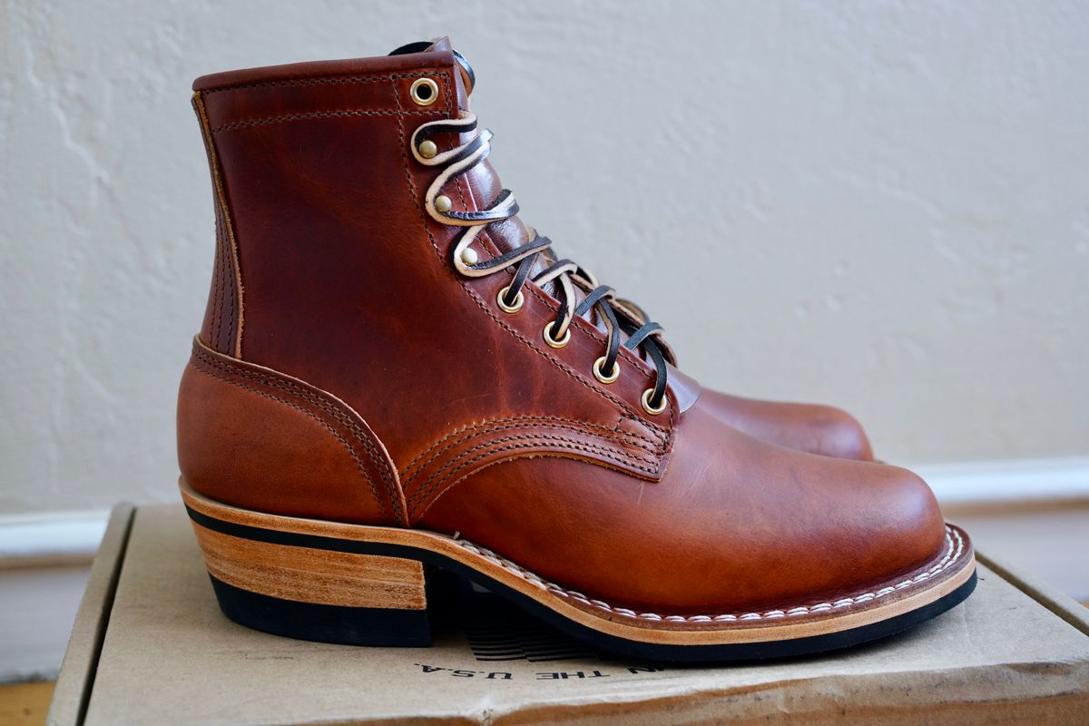 Photo by jdsw20 on October 1, 2024 of the Nicks MTO in Wickett & Craig Tan Oiled Latigo.