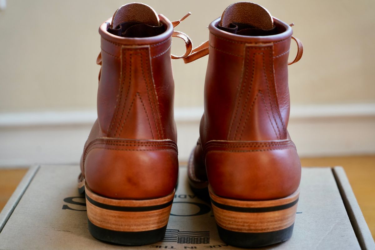 Photo by jdsw20 on November 3, 2024 of the Nicks MTO in Wickett & Craig Tan Oiled Latigo.
