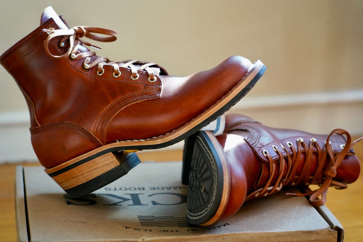Photo by jdsw20 on November 3, 2024 of the Nicks MTO in Wickett & Craig Tan Oiled Latigo.
