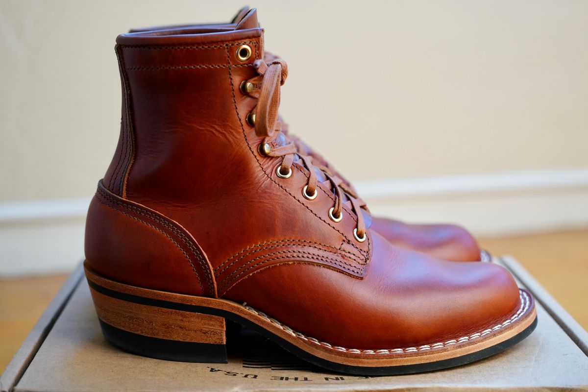 Photo by jdsw20 on December 1, 2024 of the Nicks MTO in Wickett & Craig Tan Oiled Latigo.