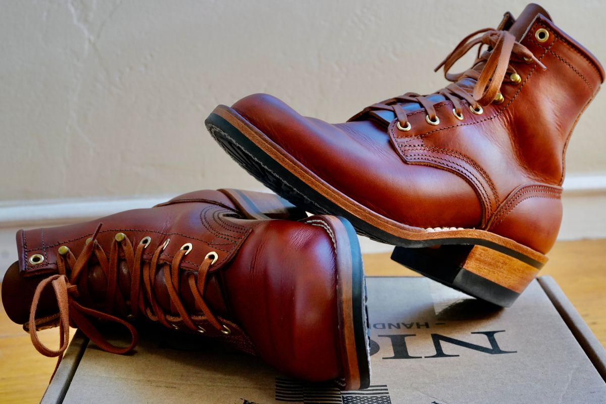 Photo by jdsw20 on January 5, 2025 of the Nicks MTO in Wickett & Craig Tan Oiled Latigo.