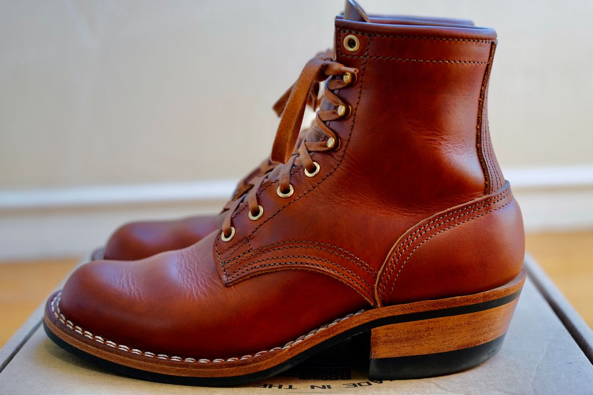 Photo by jdsw20 on January 5, 2025 of the Nicks MTO in Wickett & Craig Tan Oiled Latigo.