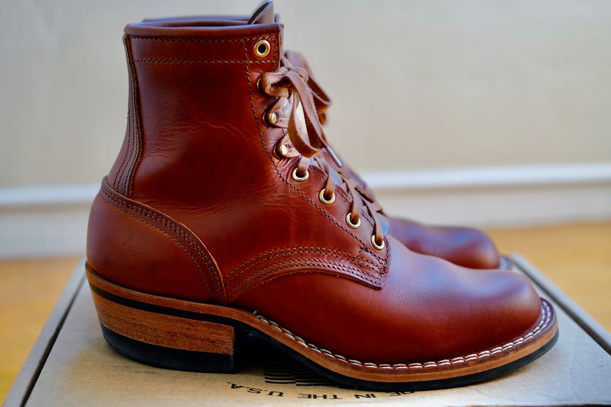Photo by jdsw20 on January 5, 2025 of the Nicks MTO in Wickett & Craig Tan Oiled Latigo.