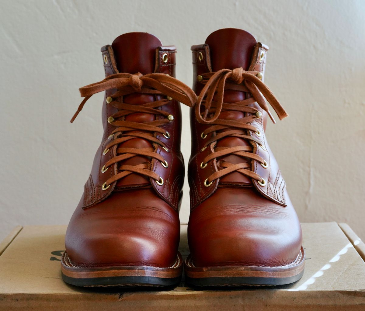 Photo by jdsw20 on March 2, 2025 of the Nicks MTO in Wickett & Craig Tan Oiled Latigo.