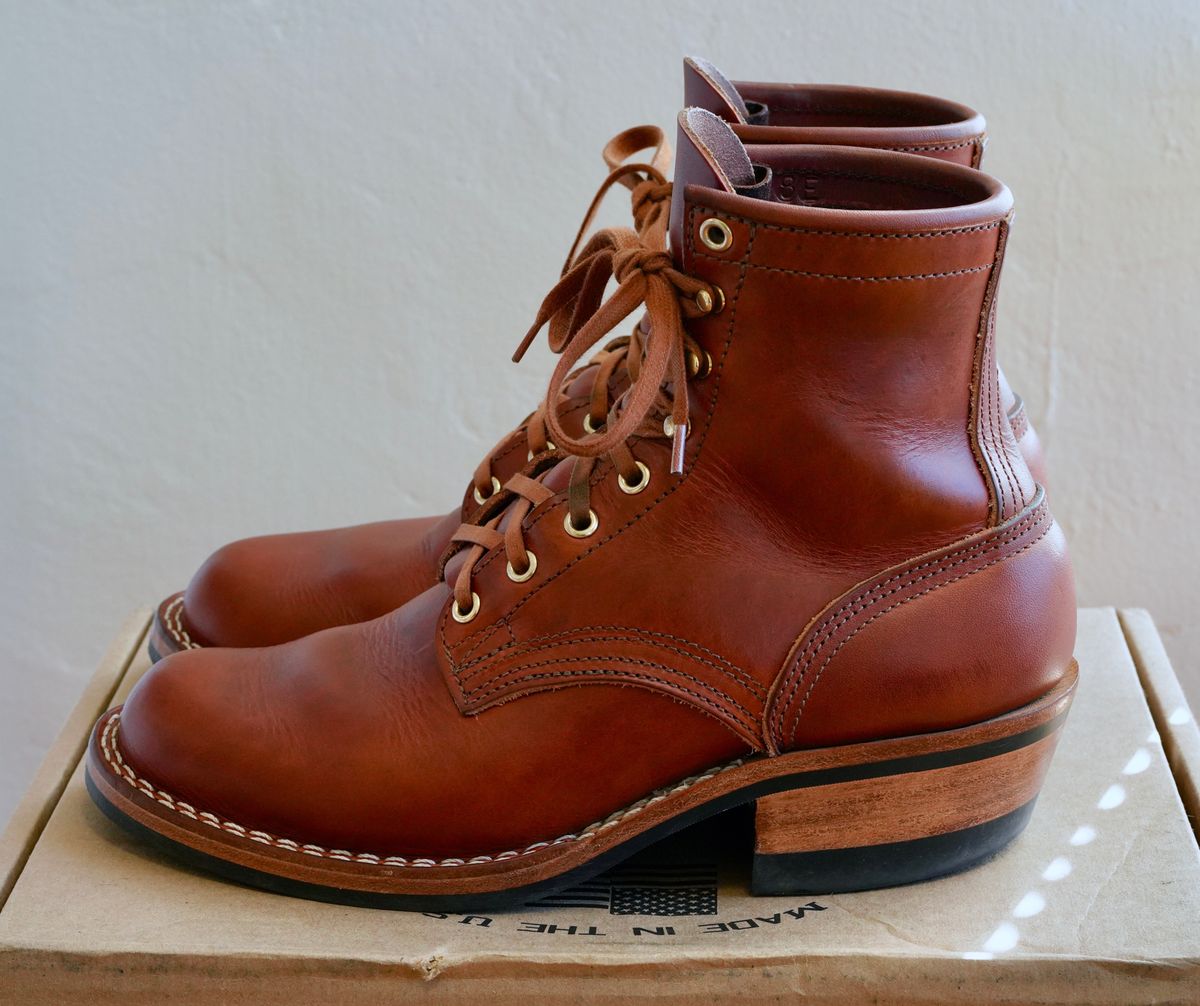 Photo by jdsw20 on March 2, 2025 of the Nicks MTO in Wickett & Craig Tan Oiled Latigo.