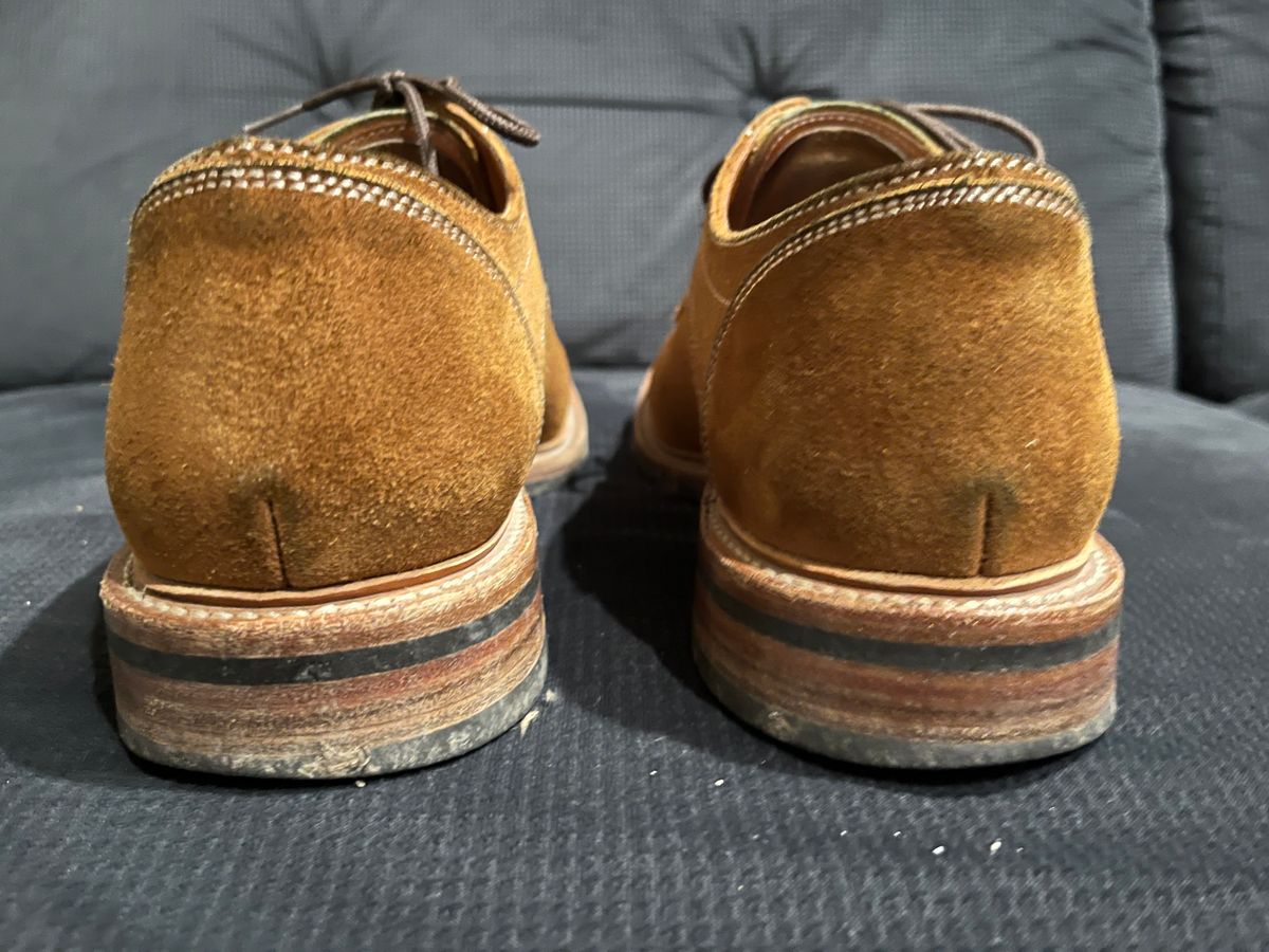 Photo by pbrunese on March 6, 2026 of the Parkhurst Bidwell 2.0 in S.B. Foot Dune Roughout Suede.