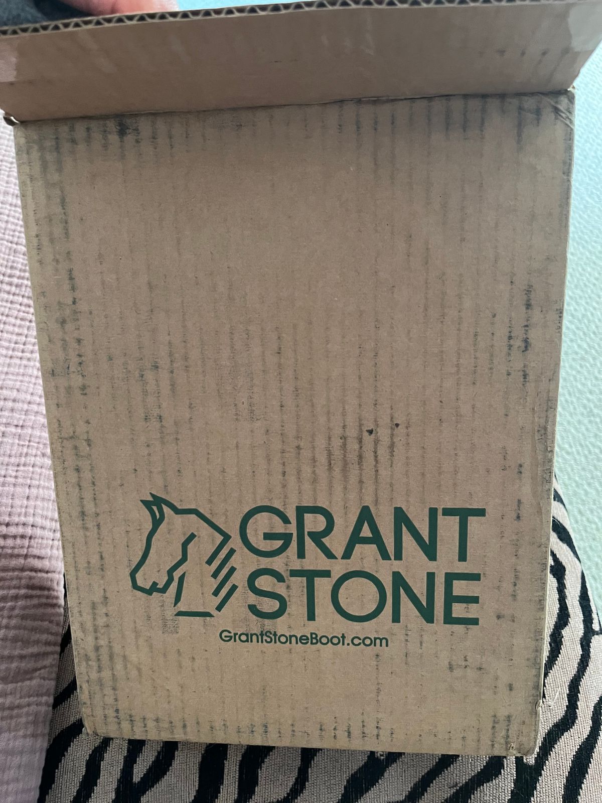 Photo by pbrunese on September 4, 2025 of the Grant Stone Garrison Boot in C.F. Stead Crimson Classic Kudu.