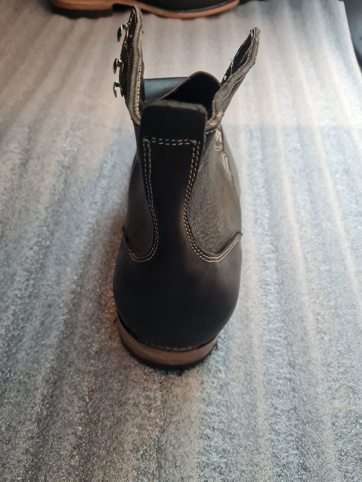 Photo by not.gettng.younger on October 15, 2024 of the Cordobes Type 1 Service Boot in Black.