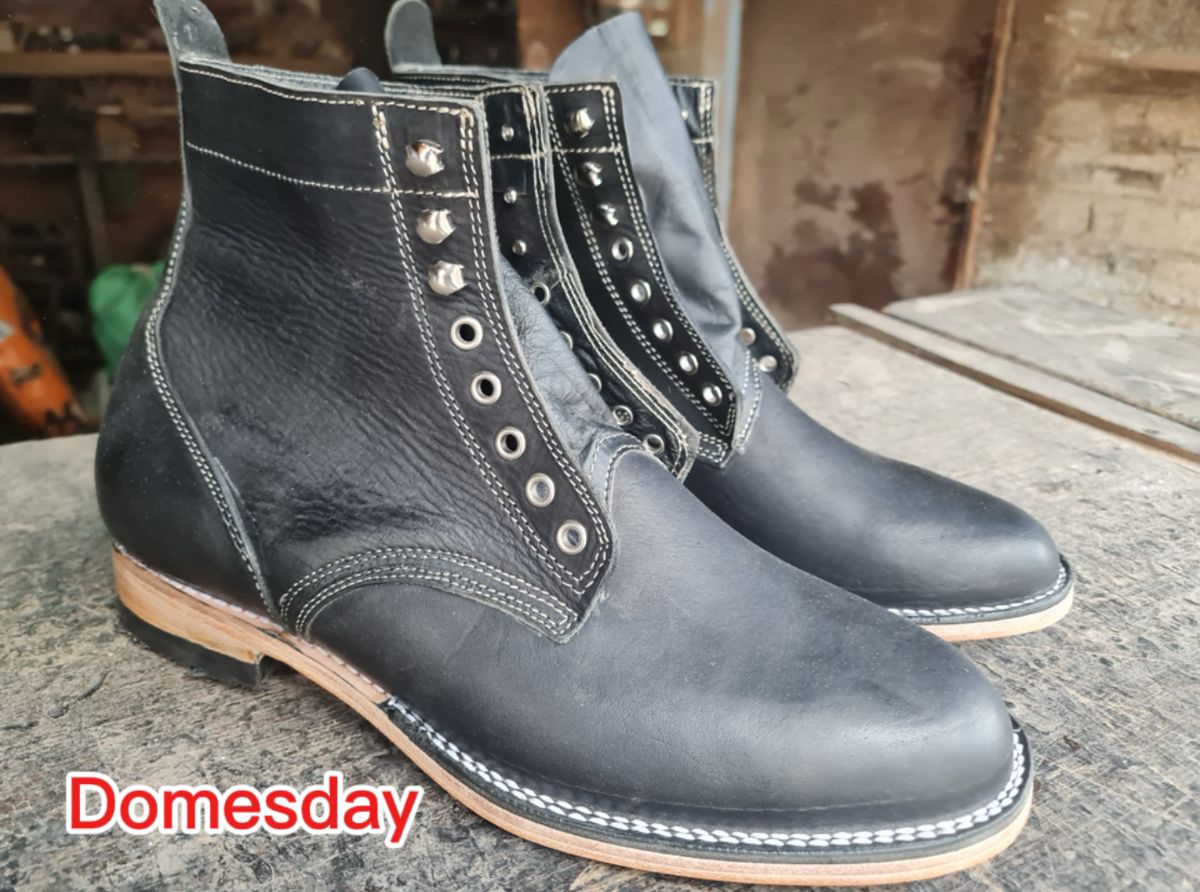 Photo by not.gettng.younger on October 15, 2024 of the Cordobes Type 1 Service Boot in Black.