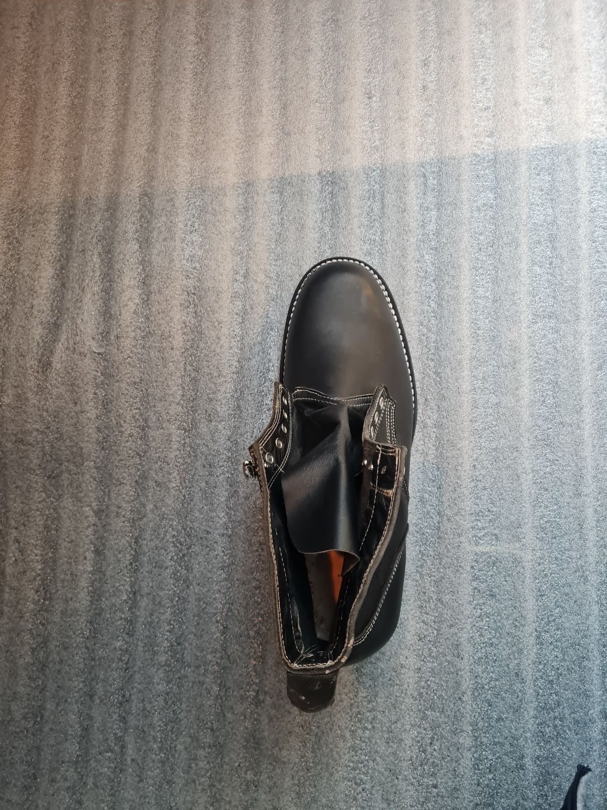 Photo by not.gettng.younger on October 15, 2024 of the Cordobes Type 1 Service Boot in Black.