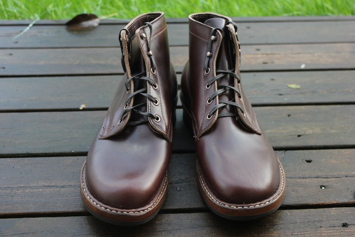 Photo by JSD on October 5, 2025 of the White's Semi-Dress in Horween Brown Chromexcel.