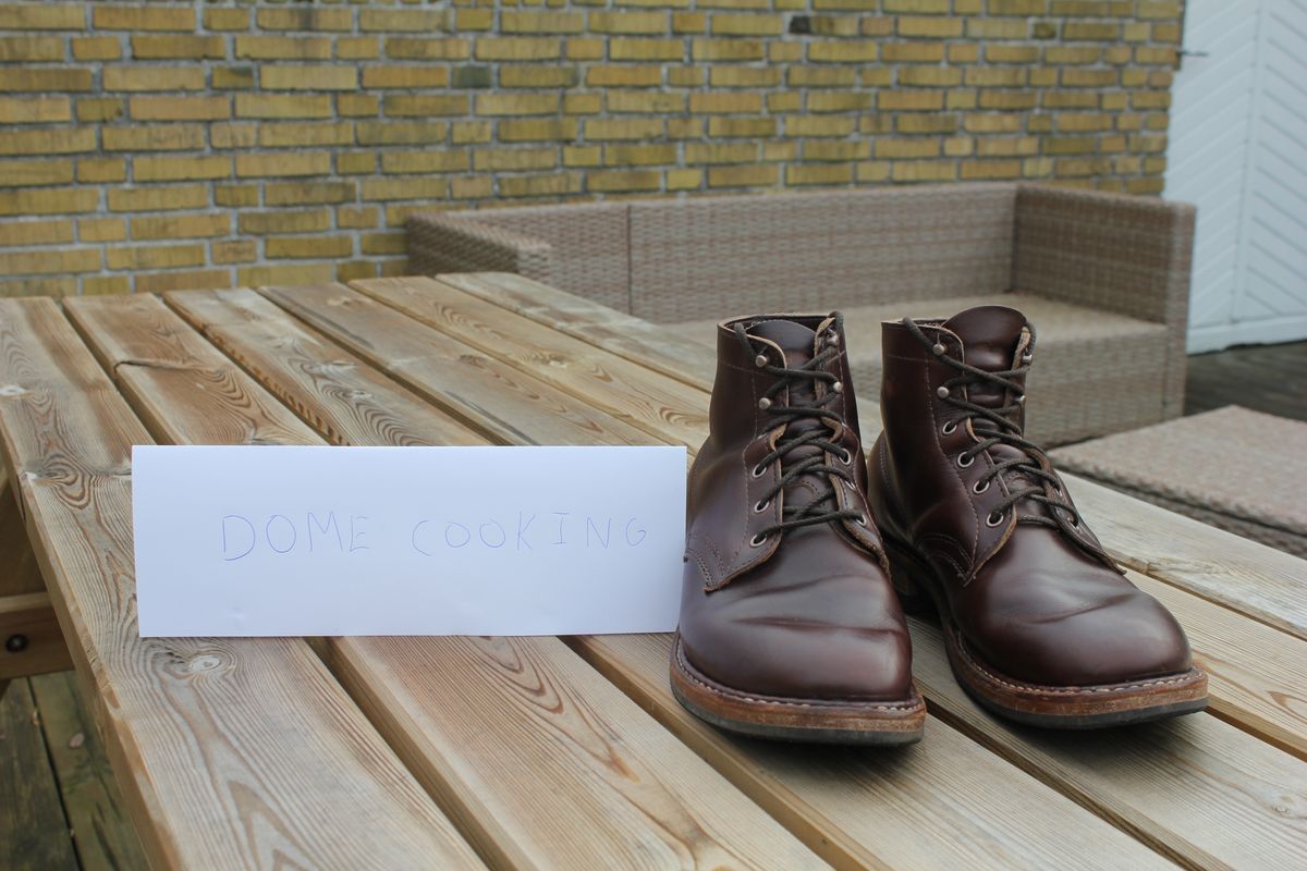 Photo by JSD on November 3, 2025 of the White's Semi-Dress in Horween Brown Chromexcel.