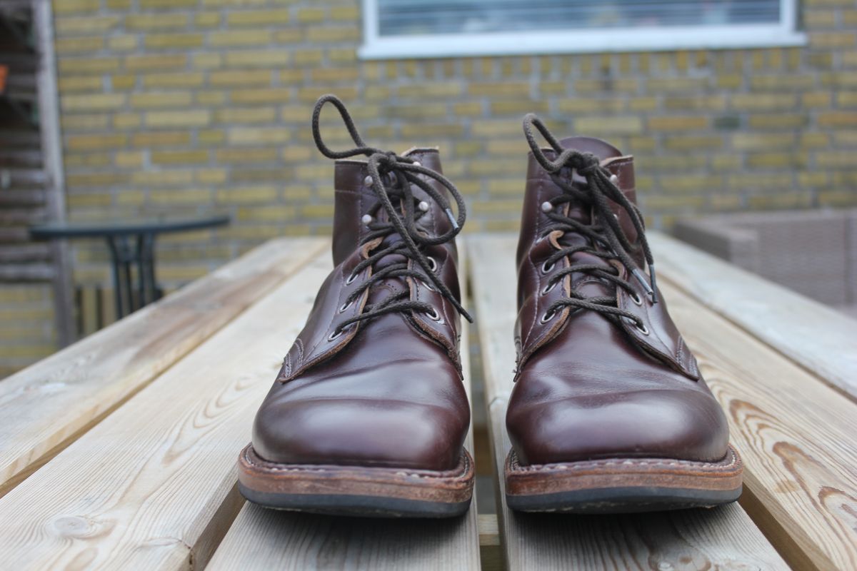 Photo by JSD on December 2, 2025 of the White's Semi-Dress in Horween Brown Chromexcel.