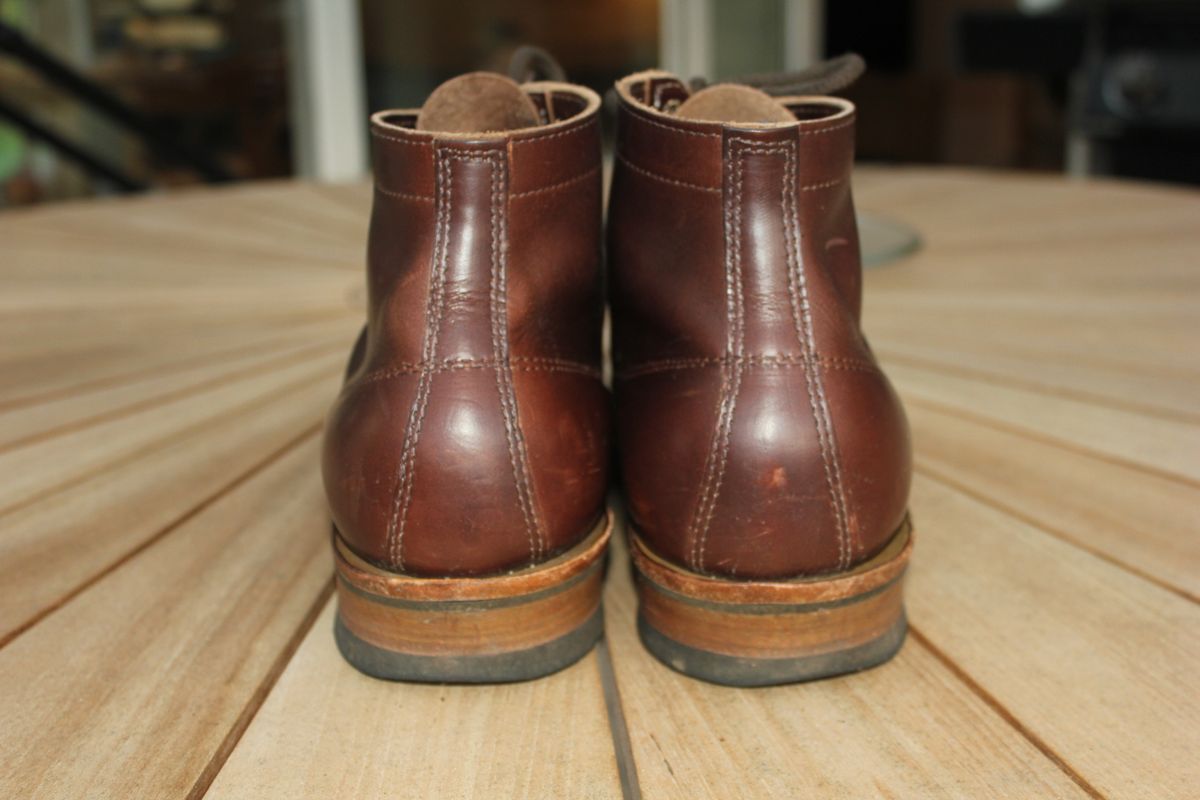 Photo by JSD on December 20, 2025 of the White's Semi-Dress in Horween Brown Chromexcel.