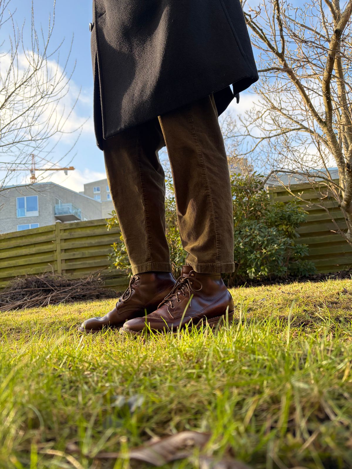 Photo by JSD on March 1, 2026 of the White's Semi-Dress in Horween Brown Chromexcel.