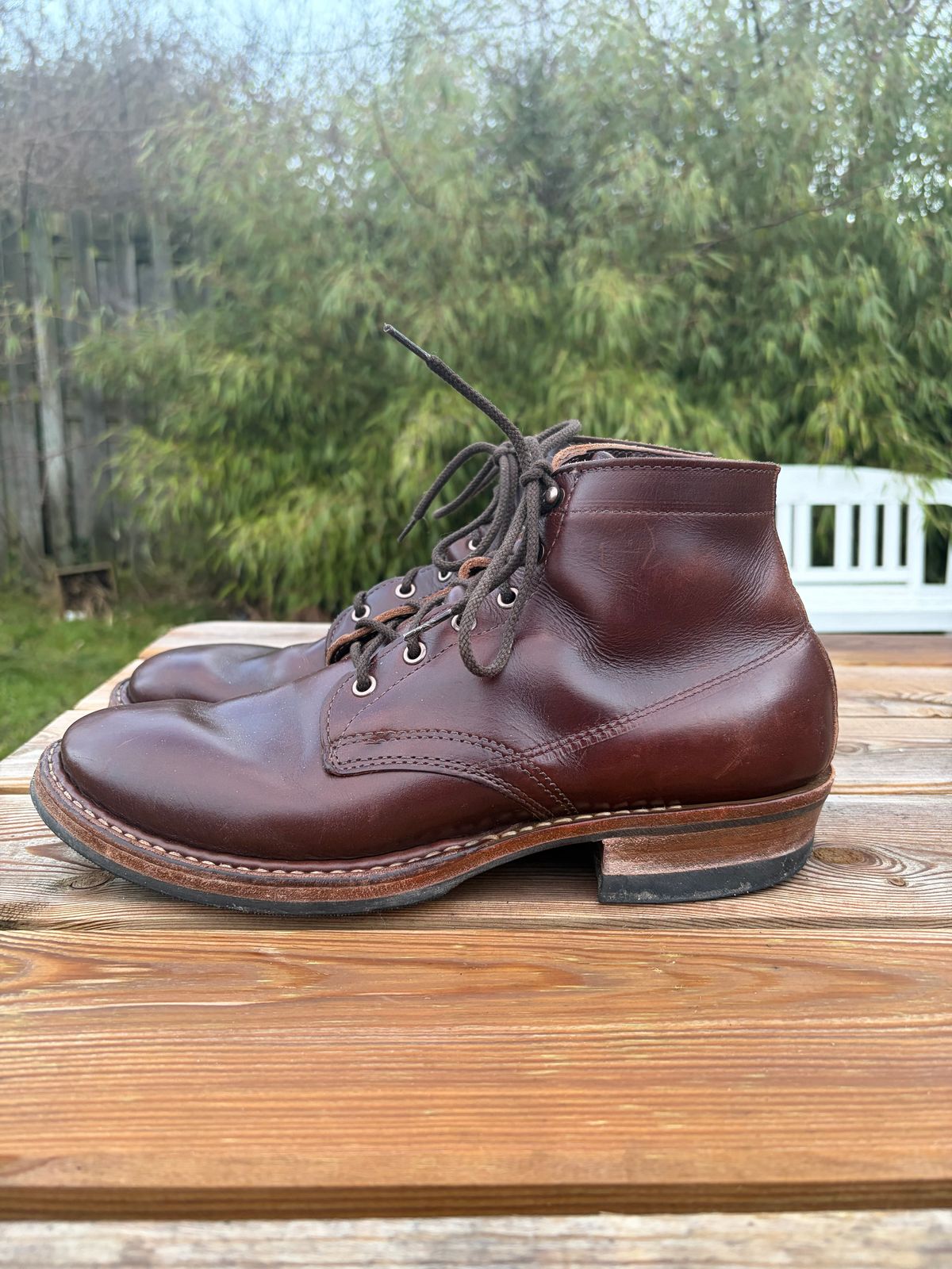 Photo by JSD on March 1, 2026 of the White's Semi-Dress in Horween Brown Chromexcel.