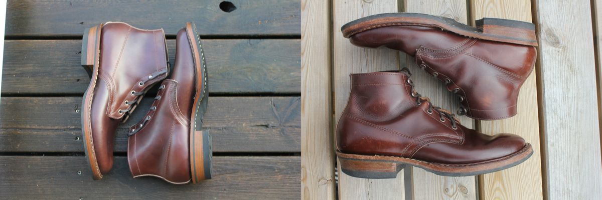 Photo by JSD on April 1, 2026 of the White's Semi-Dress in Horween Brown Chromexcel.