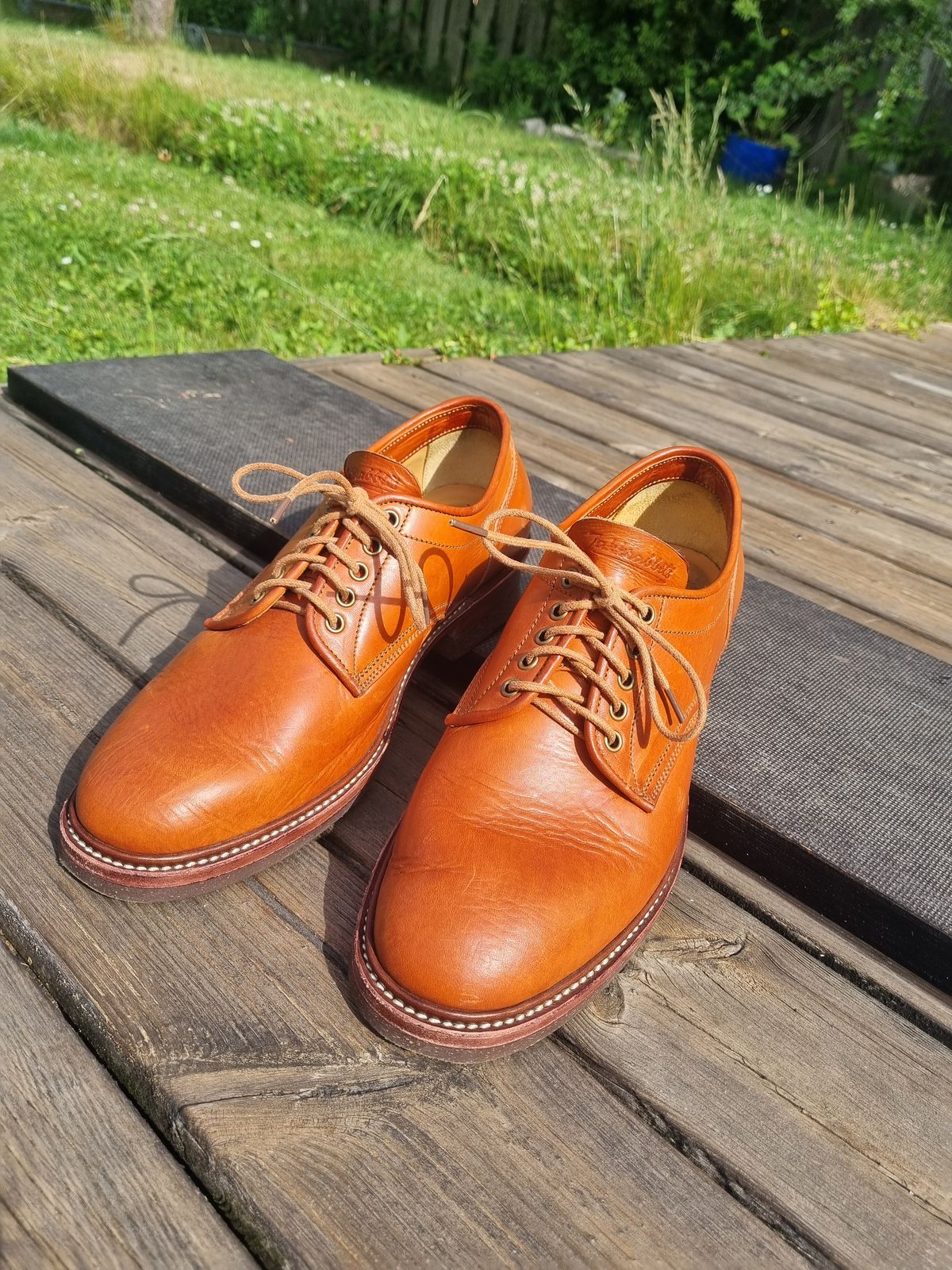 Photo by JSD on May 30, 2025 of the Jakkrabbits Derby Shoes in Badalassi Carlo Olmo Minerva.