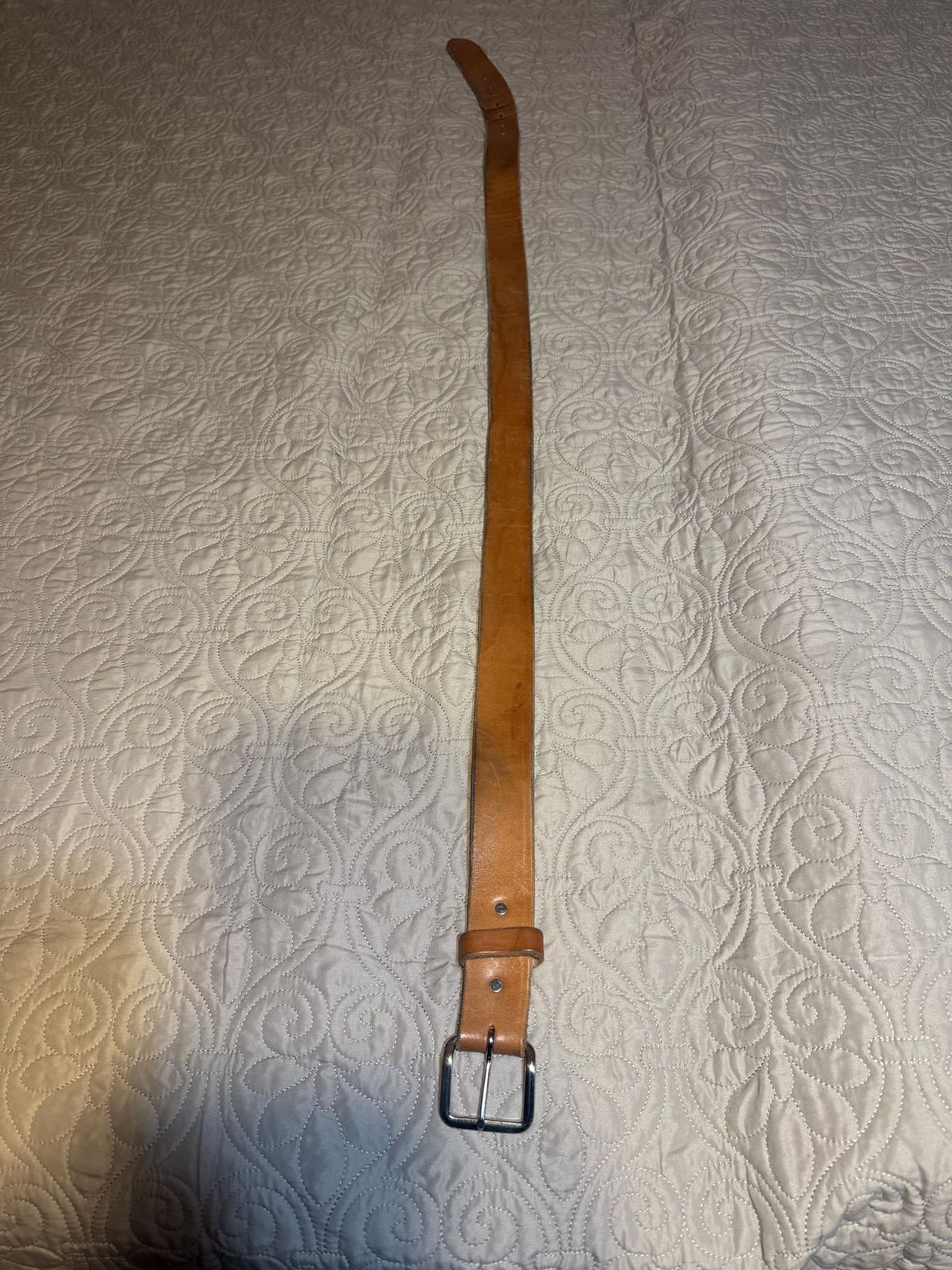 Photo by Bootsforever on January 2, 2026 of the Jay’s Custom Leather In Muddy Pond, Tennessee No Model Number in Waxed Natural Veg Tan.