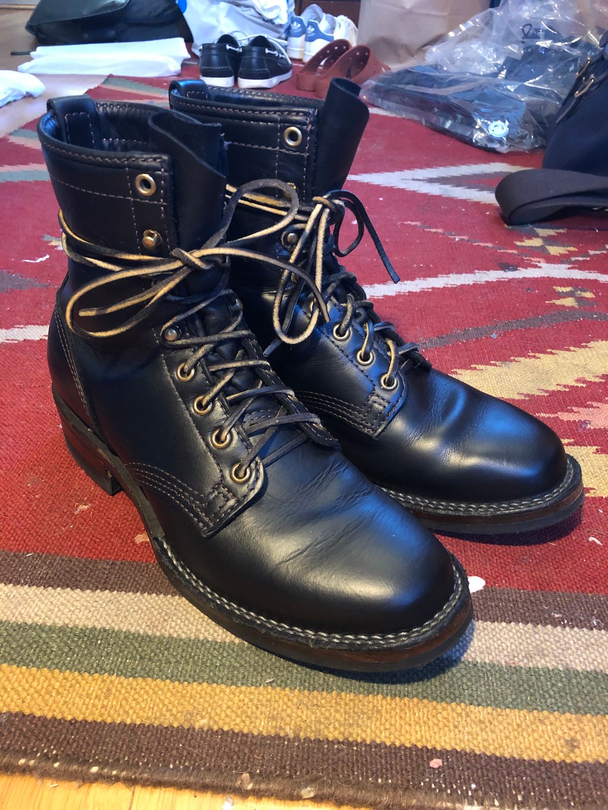 Photo by KaniThunder on December 18, 2018 of the Wesco Hendrik in Seidel Black Tie Domain.
