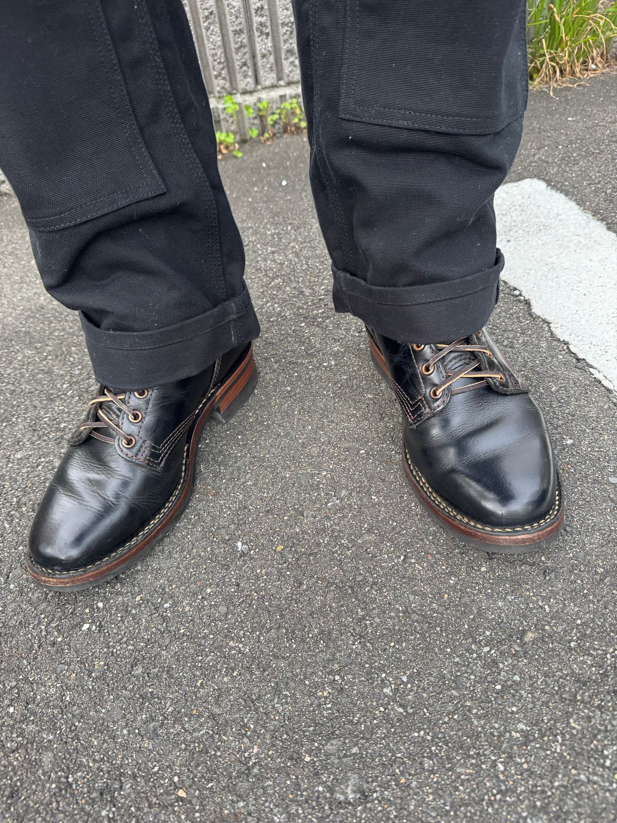 Photo by KaniThunder on April 20, 2026 of the Wesco Hendrik in Seidel Black Tie Domain.