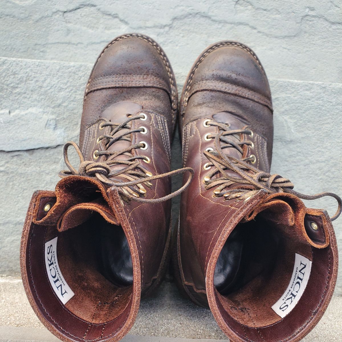 Photo by Idale77 on October 8, 2024 of the Nicks Overlander in Seidel MaxSupport Walnut.