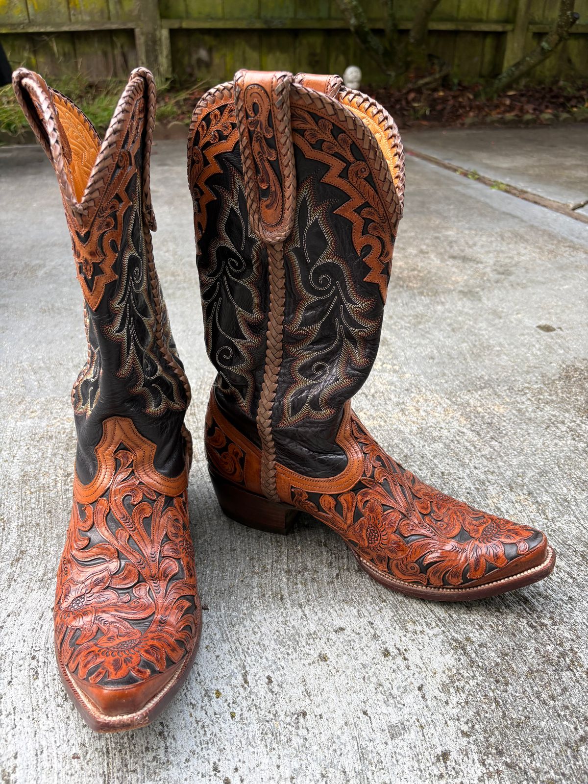 Photo by texasian on October 31, 2025 of the Heritage Boot Co. Bandido in Calfskin.