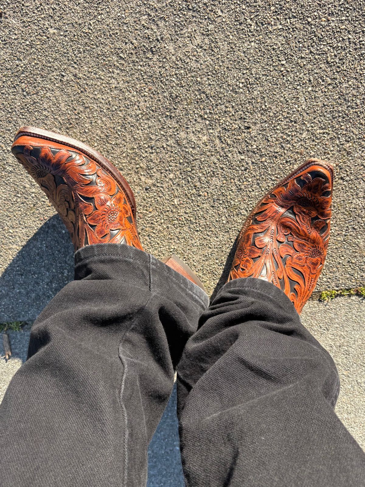 Photo by texasian on March 6, 2026 of the Heritage Boot Co. Bandido in Calfskin.