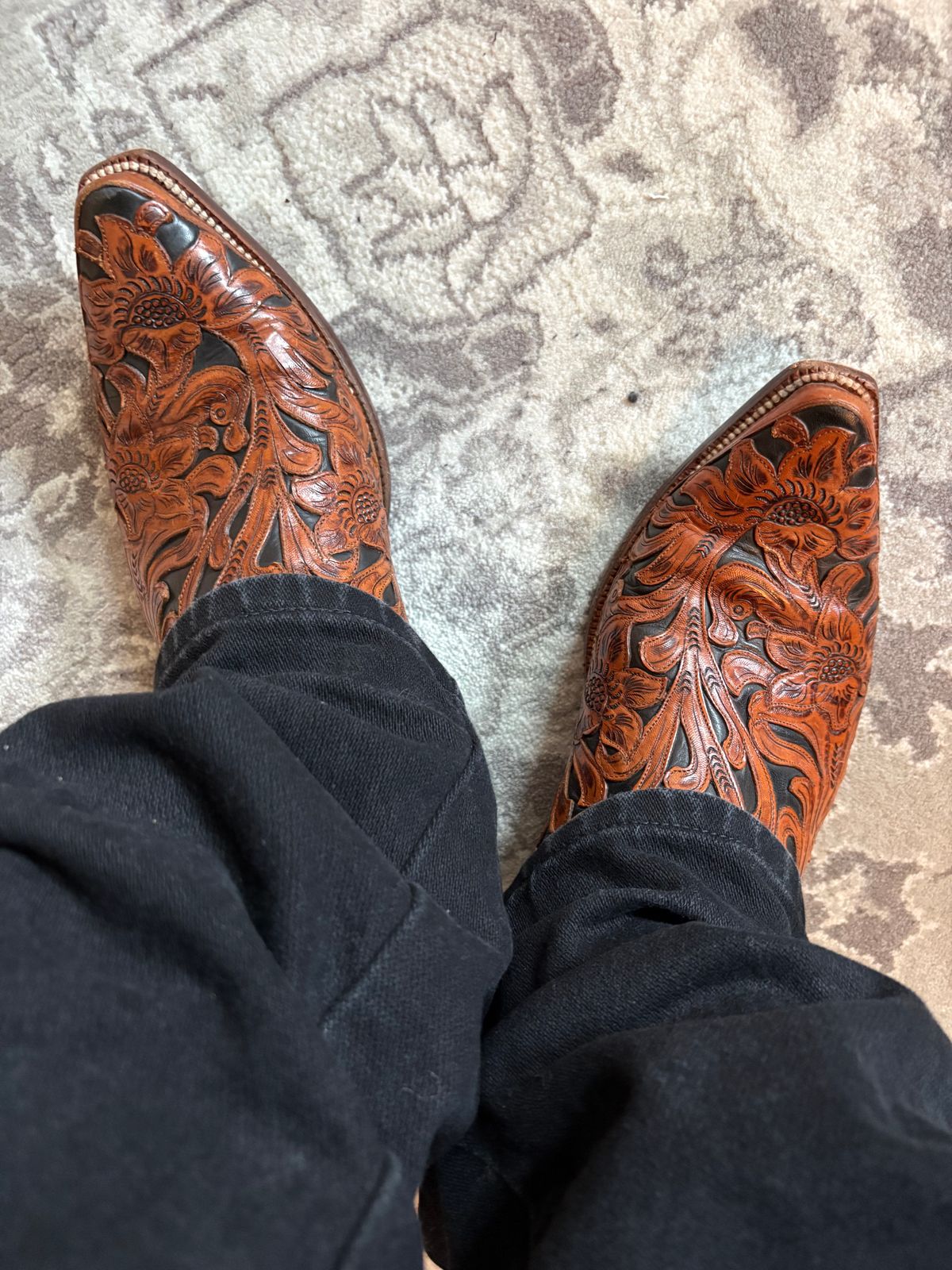 Photo by texasian on April 25, 2026 of the Heritage Boot Co. Bandido in Calfskin.