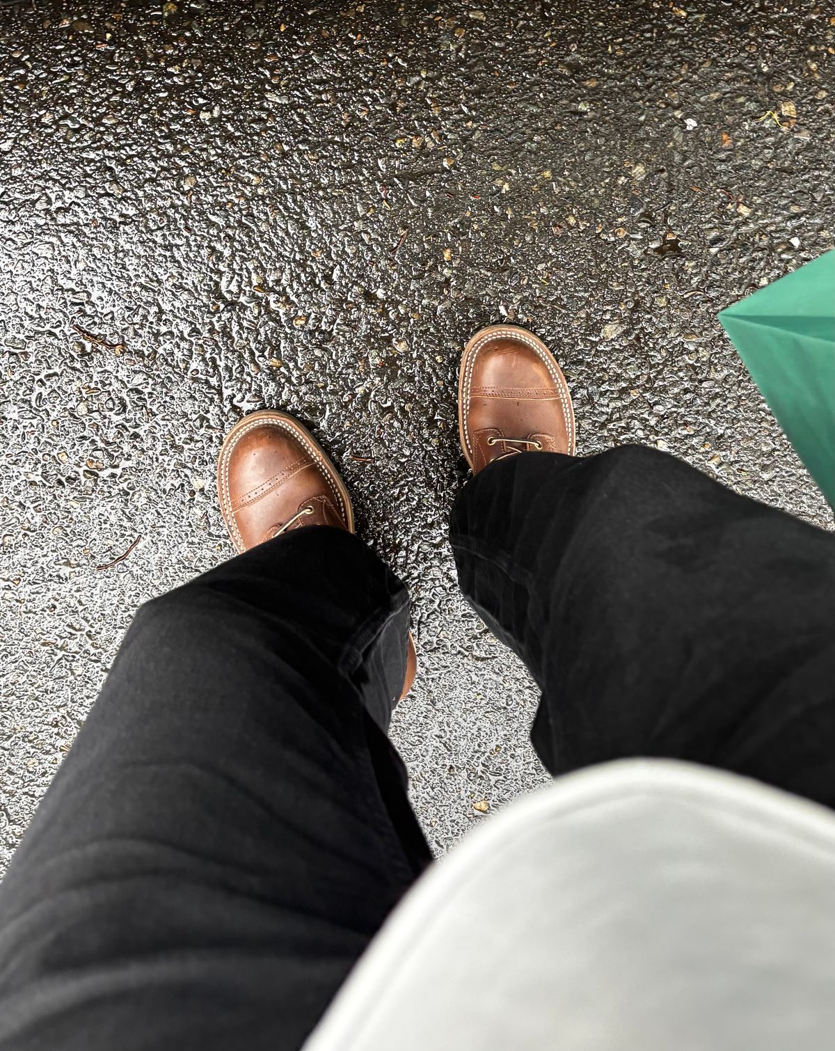 Photo by Skinnylegend on April 1, 2026 of the Rolling Dub Trio Roots in Similar Brown Horsebutt #1010.