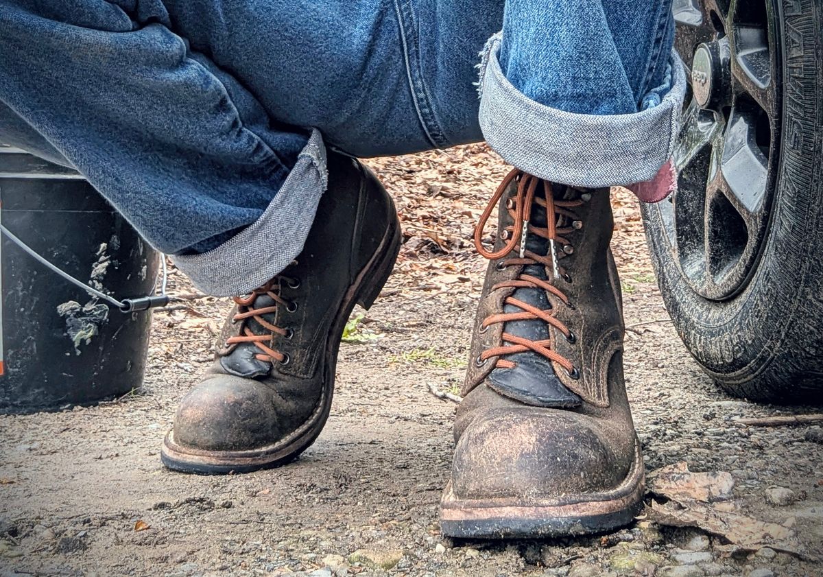 Photo by Pedro_Carolino on May 6, 2026 of the Nicks MTO in Horween Greener Pastures Waxed Flesh.