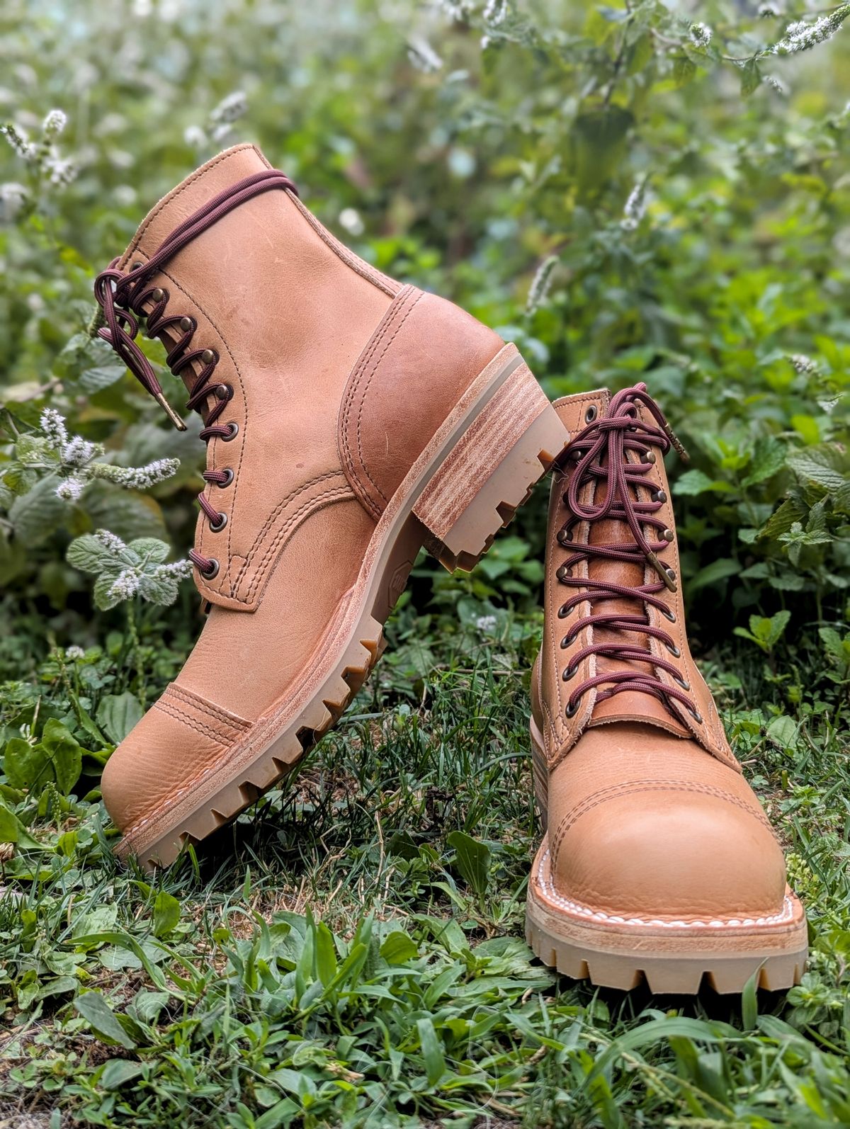 Photo by Pedro_Carolino on August 17, 2025 of the Nicks MTO in Horween Light Natural Dublin.